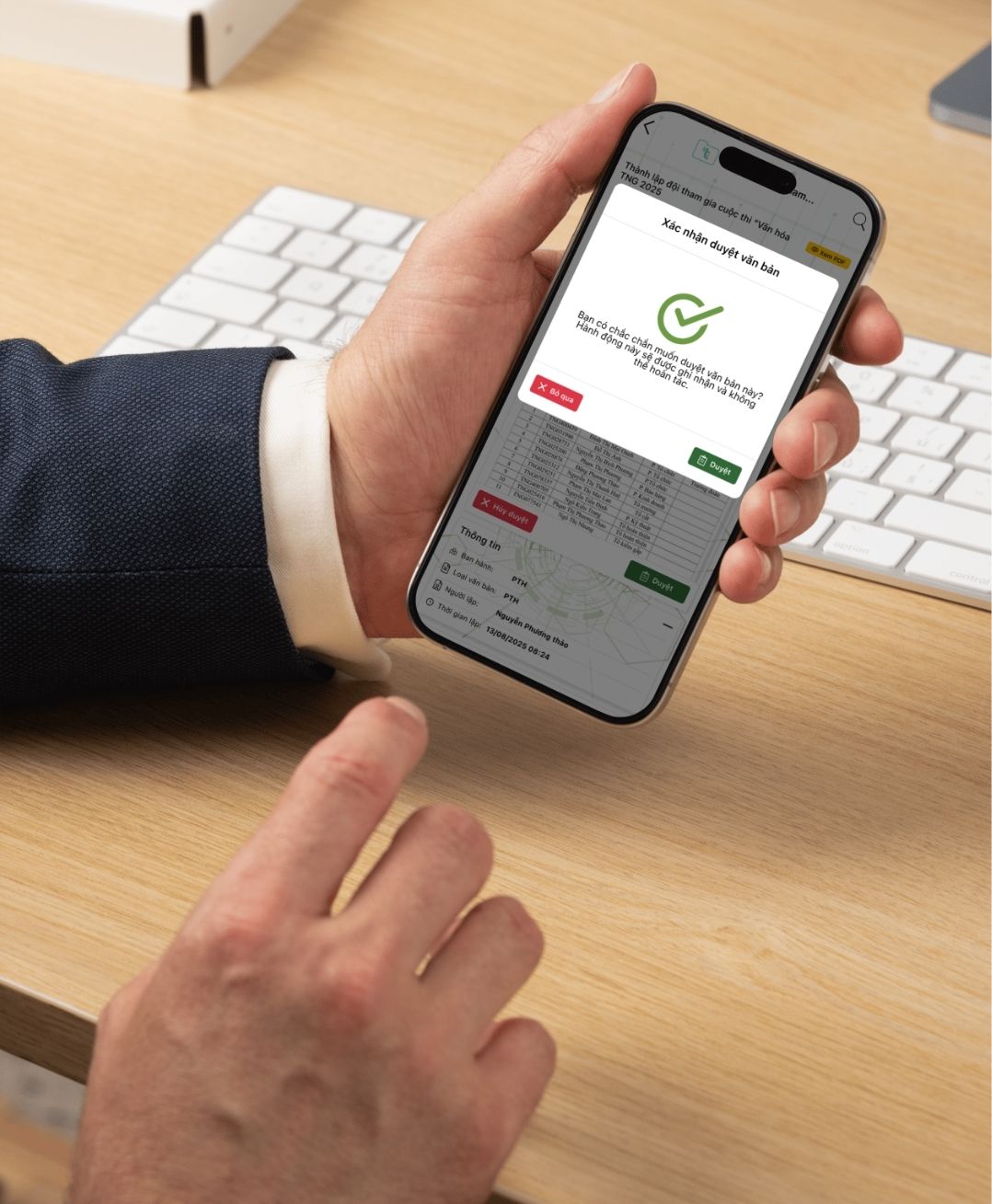 Duyệt đề xuất online